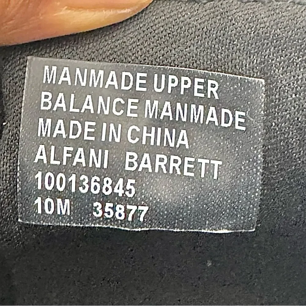 Alfani Barrett Black Leather Chukka Boots Men’s Size 10 M Macy’s Dress